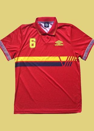 Футбольная футболка джерси испания umbro spain world cup inspired soccer jersey