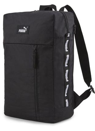 Рюкзак puma evo ess box backpack чорний уні x