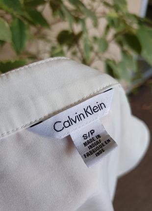 Легкая, красивая, полупрозрачная блцза, топ от calvin klein, оригинал4 фото