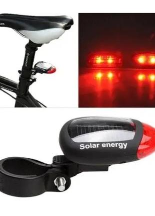 Габаритный задний фонарь robesbon на солнечной батарее задняя фара для велосипеда