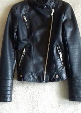 Курточка еко шкіра