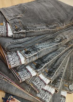 Графітові джинси newsky класика великі розміри / висока посадка6 фото