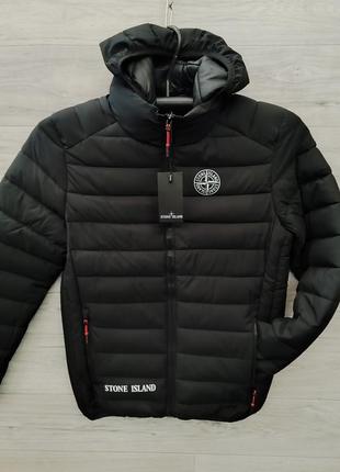 Подростковая весенняя куртка stone island, размеры 134,140,146152,158,164,170