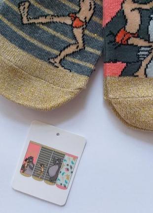 Носки низкие маугли поштучно и комплектом primark3 фото
