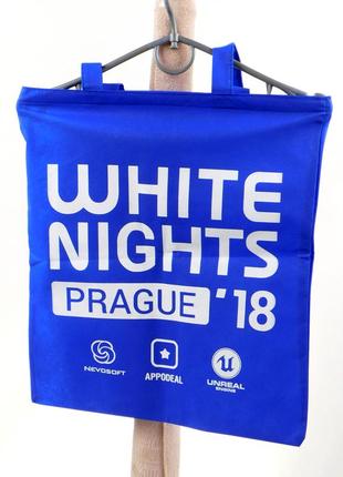 👜eco сумка классная/prague /новая синяя!!👜