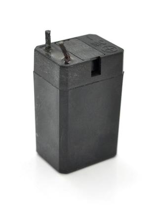Акумуляторна батарея merlion agm gp406 4 v 0,6 ah (29 x 22 x 56), клеми під паяння, q400