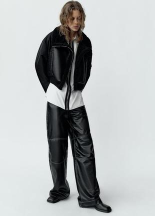 Куртка дублянка  zara нова