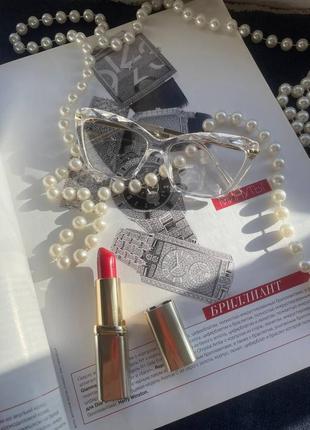 Шикарные новые имиджевые очки, прозрачная линза, красивая оправа🔥 люкс