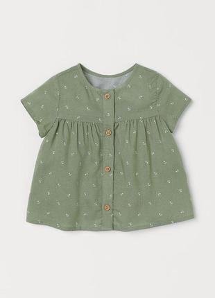 Блузка сорочка h&amp;m 80-86 cm