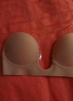 Бюстгальтер беж на скотче
