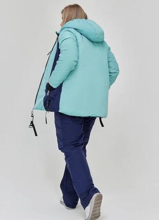 Зимний костюм женская куртка водоотталкивающая + штаны водоотталкивающие4 фото