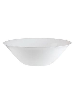 Салатник luminarc carine white 2370d (27 см) lum.carine white салатник 27см.