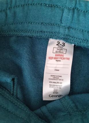 Спортивные штаны джоггеры george h&m 92 983 фото