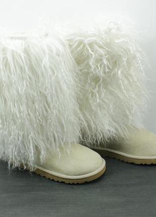 Очень теплые угги ugg australia sheepskin mongolian tall cuff boots 3166