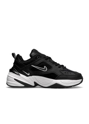 Nike m2k tekno black8 фото