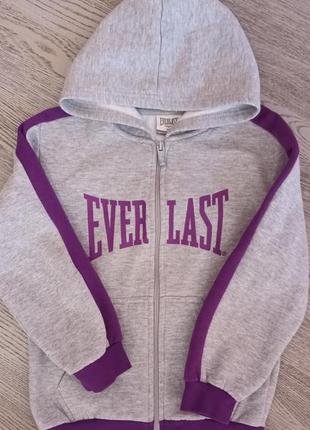 Толстовка худи утепленная р.122/128