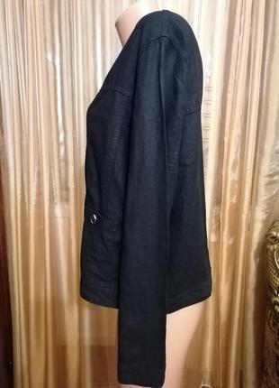 Шикарный льняний піджак від tu, розмір xl-xxl3 фото