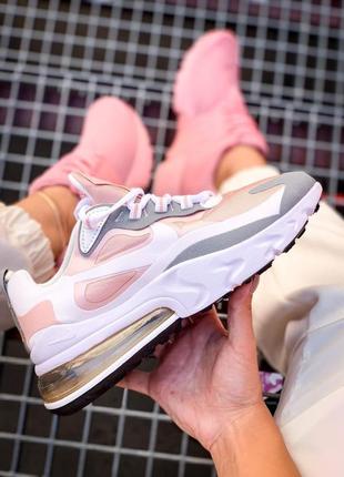 Nike air max 270 react creme feminino 2690 42697366