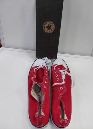 Кеди converse червоні2 фото