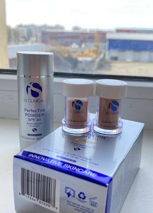 Сонцезахисна пудра  is clinical perfectint powder, spf 40, cream