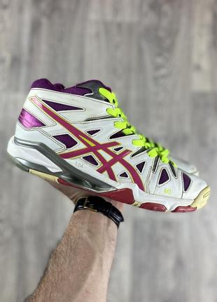 Asics gel-sensel кроссовки 39 размер женские кожаные белые оригинал