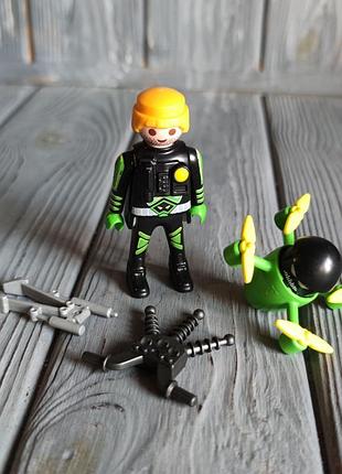 Игровой набор playmobil - агент с дроном