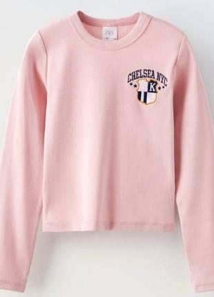 Лонгслив кофта zara футболка длинный рукав