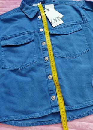 Oversize джинсовка джинсова куртка курточка zara 152 158 164