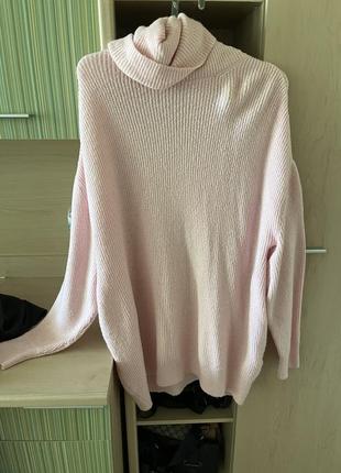 Подовжений шерстяний світер