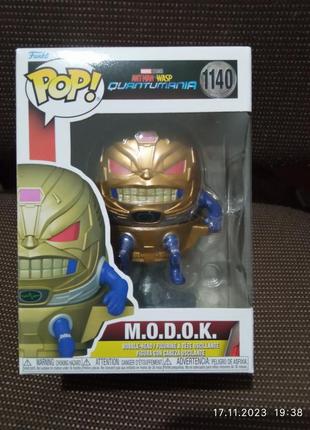 Funko pop quantumania - m.o.d.o.k.1 фото