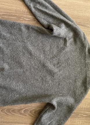 Удлиненный шерстяной светер