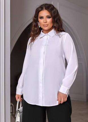 Рубашка классическая цвета в ассортименте