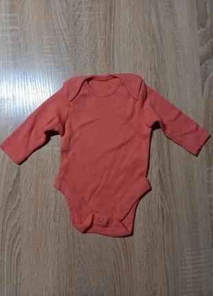 Боді з довгим рукавом на дитину до 1 міс