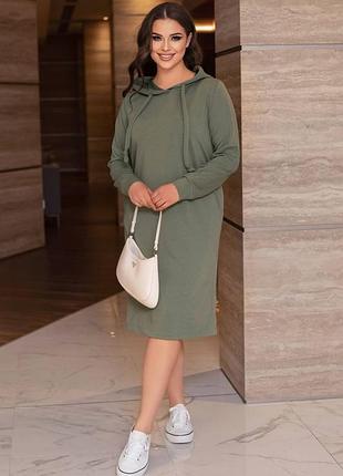 Сукня туніка з каптуром2 фото