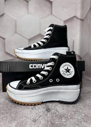 Sale!!трендові жіночі кросівки кеди конверси ран стар converse run star