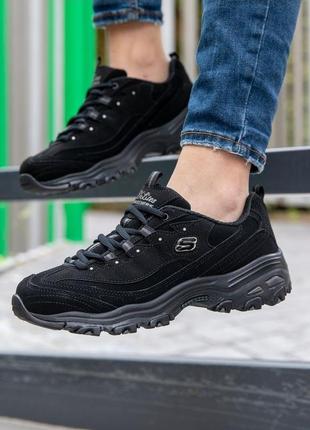 Кросівки жіночі skechers d'lites оригінал