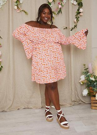 Платье 👗, цветочный принт 🌺 uk16  in the style