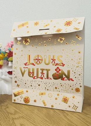 Оригінальний подарунковий пакет louis vuitton оригиналиный упаковка пакет подарочный2 фото