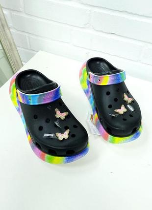 Crocs classic crush spray dye clog, оригінал