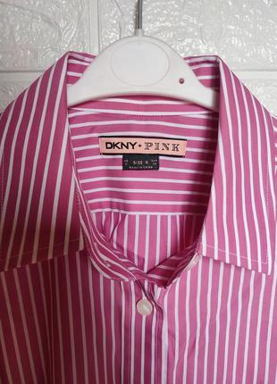 Котоновая рубашка в розовую полоску от donna karan + victoria's secret
dkny + pink запонки ☕ 32eur/наш 38р3 фото