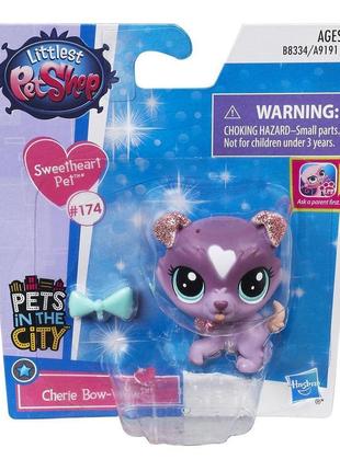 Cherie bow wow littlest pet shop lps №174 собачка чери боу вау cherie bow wow