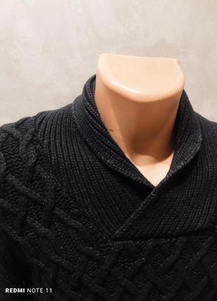 Шикарный теплый качественного состава свитер премиум бренда из нимечки hugo boss4 фото
