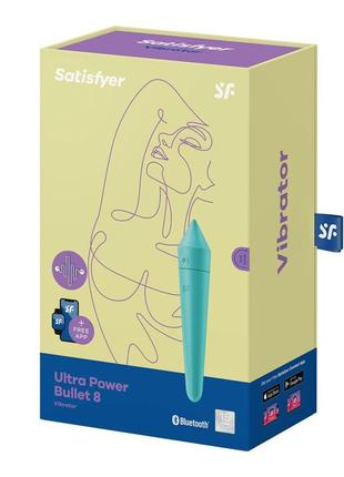 Смарт-мини-братор satisfyer ultra power bullet 8