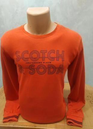 Высококачественный стильный хлопковый свитшот голландского бренда scotch &amp; soda2 фото