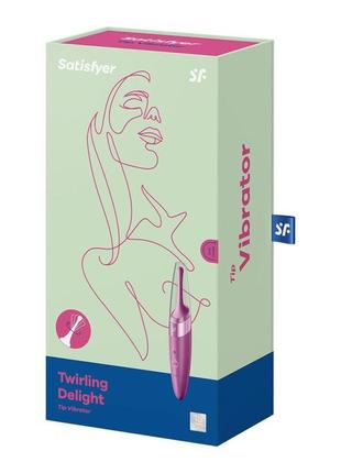 Вибратор для клетора satisfyer twirling delight 3