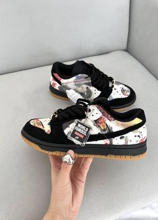 Кроссовки замша nike sb dunk low