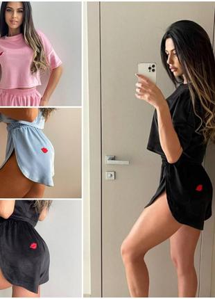 Велюровая пижама !3 фото