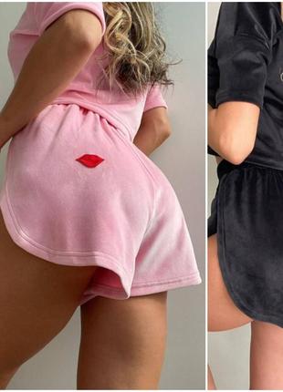 Велюровая пижама !4 фото