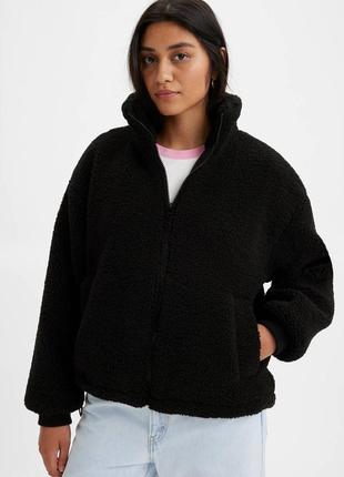 Куртка шерпа, тедди levi’s teddy sherpa jacket оригинал2 фото