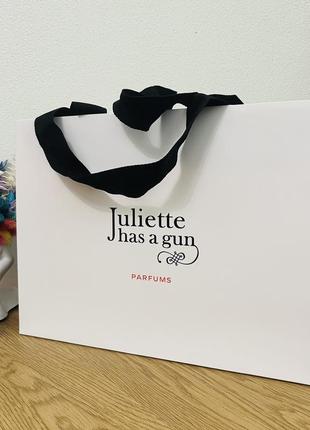 Оригінальний подарунковий пакет juliette has a gun оригиналиный упаковка пакет подарочный